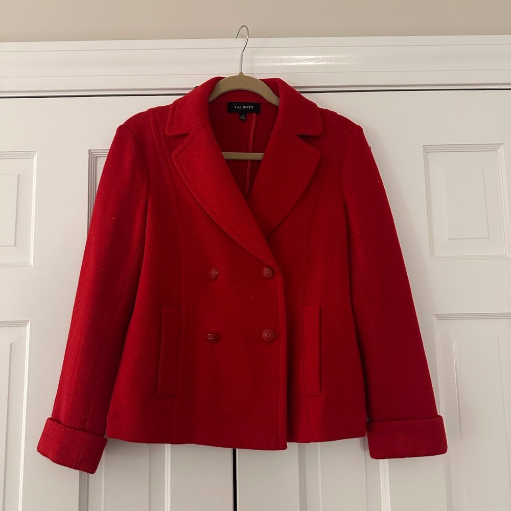 Talbots Red Coat